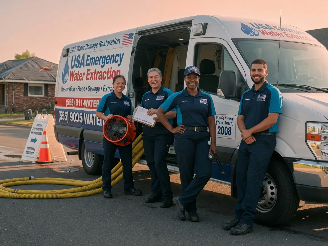 Emergency Water Removal company in California, PA